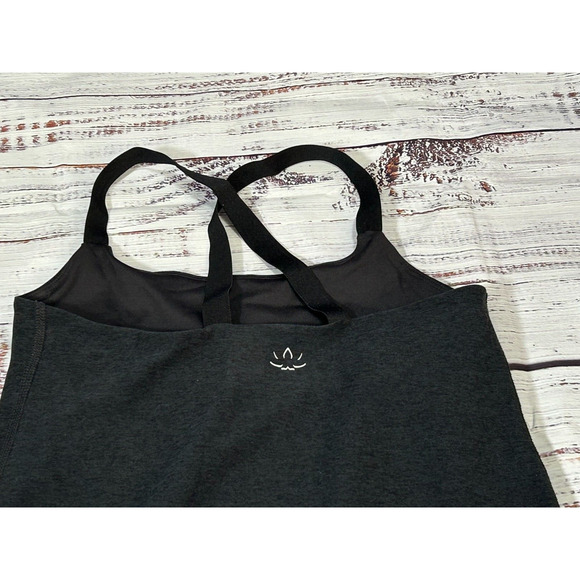 Beyond Yoga Womens Darkest Night Stretch Lined Spacedye Move It Dress Size Small - Picture 4 of 11